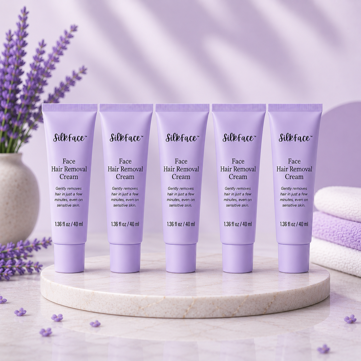 SilkFace™ Facial Hair Removal Cream