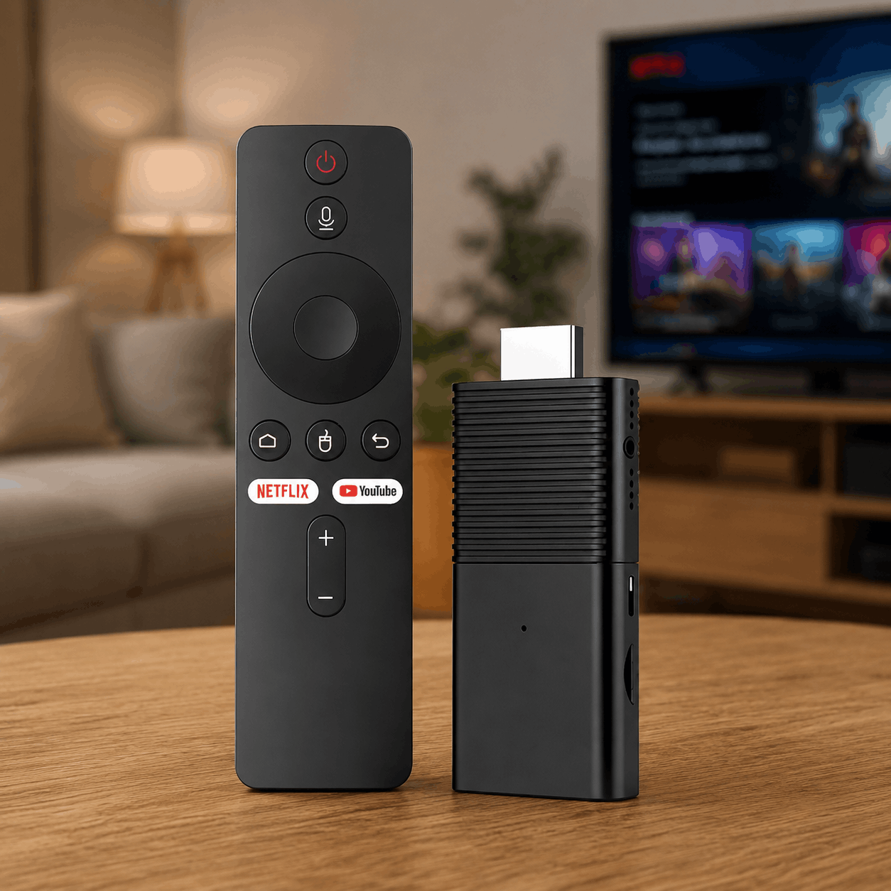 PlayStream™ 4K HDMI Streaming Stick with Voice Remote