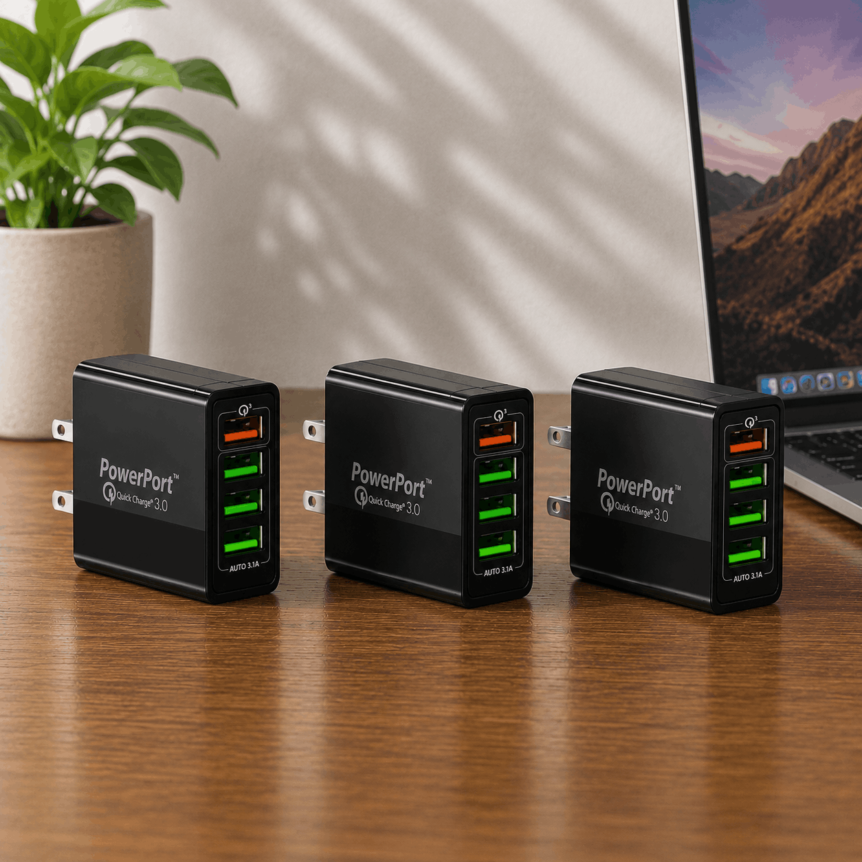 PowerPort™ Multi-USB Wall Charger