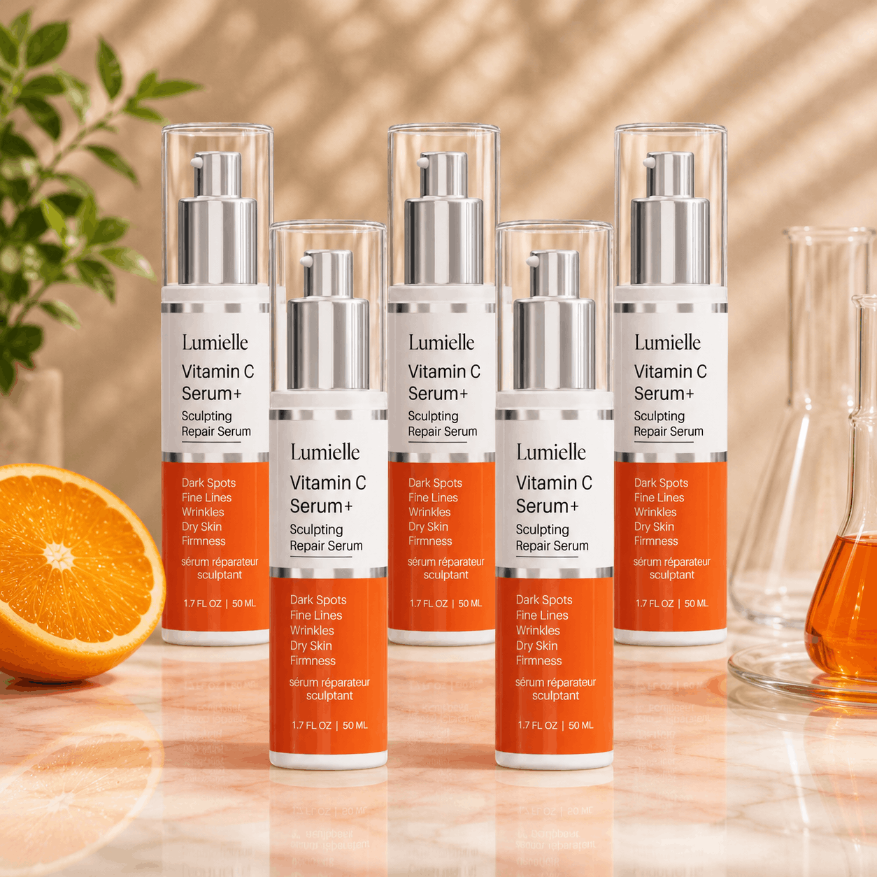 Lumielle Vitamin C Serum+ Sculpting Repair Serum