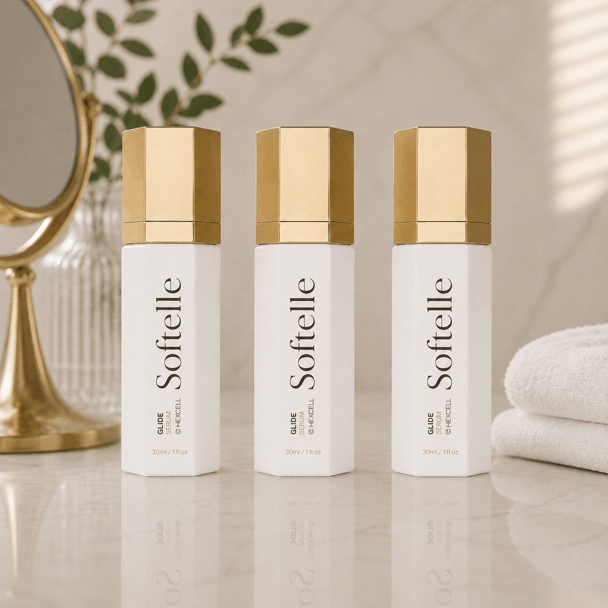 Softelle™ Glide Serum – Lightweight Facial Serum (30ml)