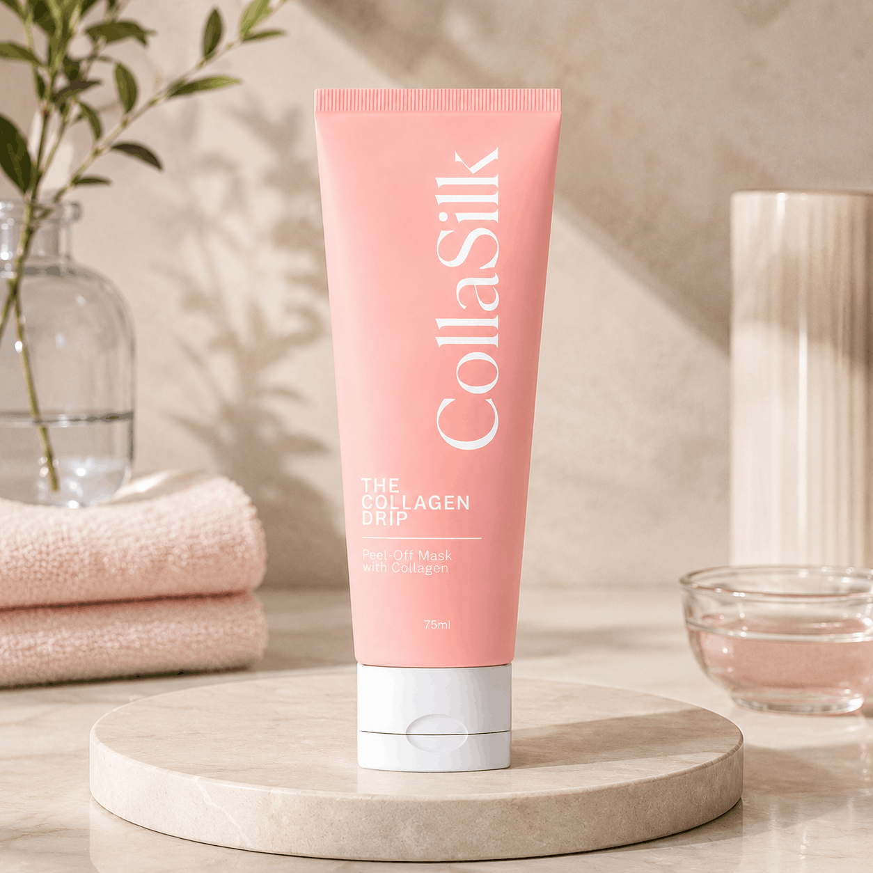 CollaSilk™ Collagen Face Mask – 75ml Hydrating Facial Mask