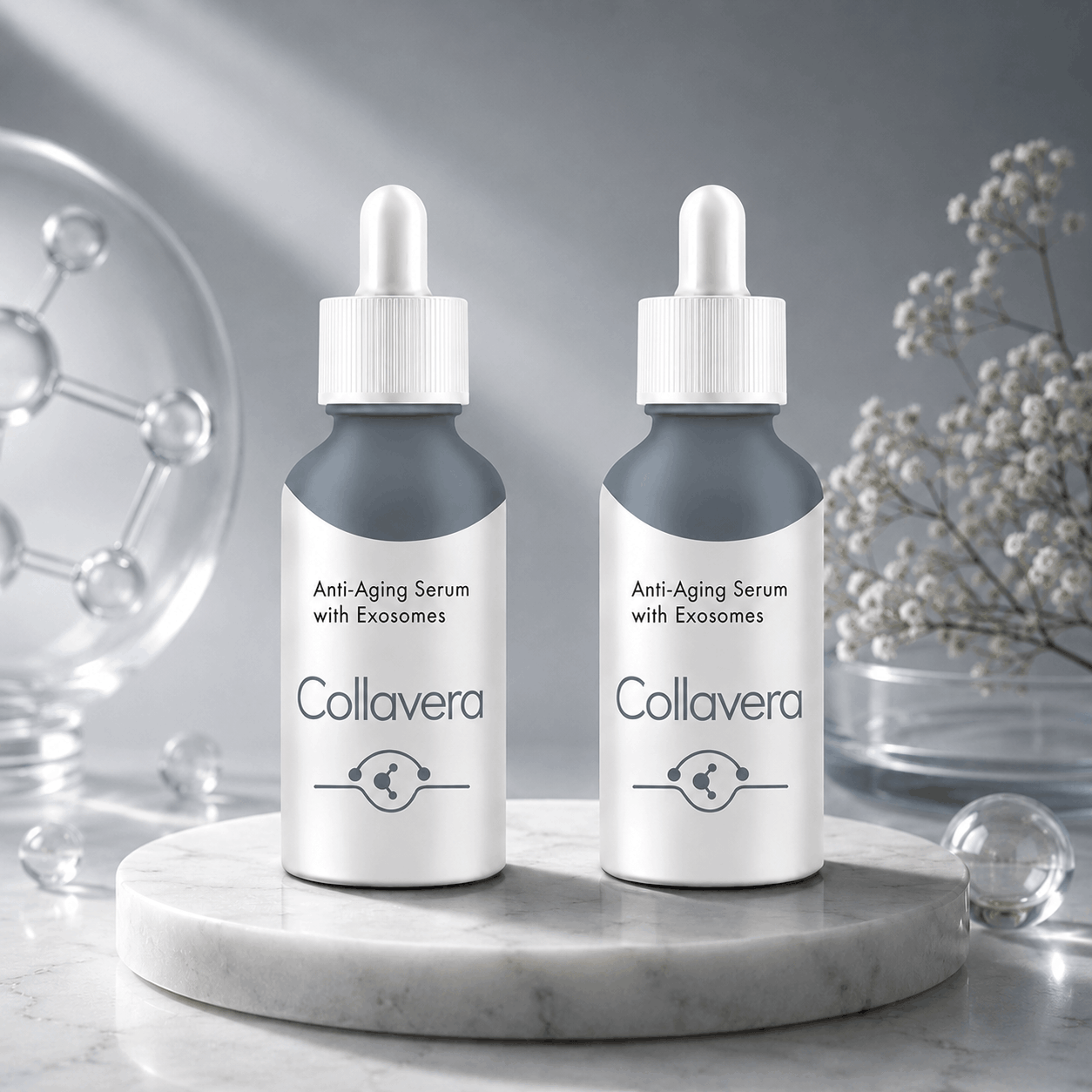 Collavera™ Exosome Facial Serum – Lightweight Hydrating Skincare Serum