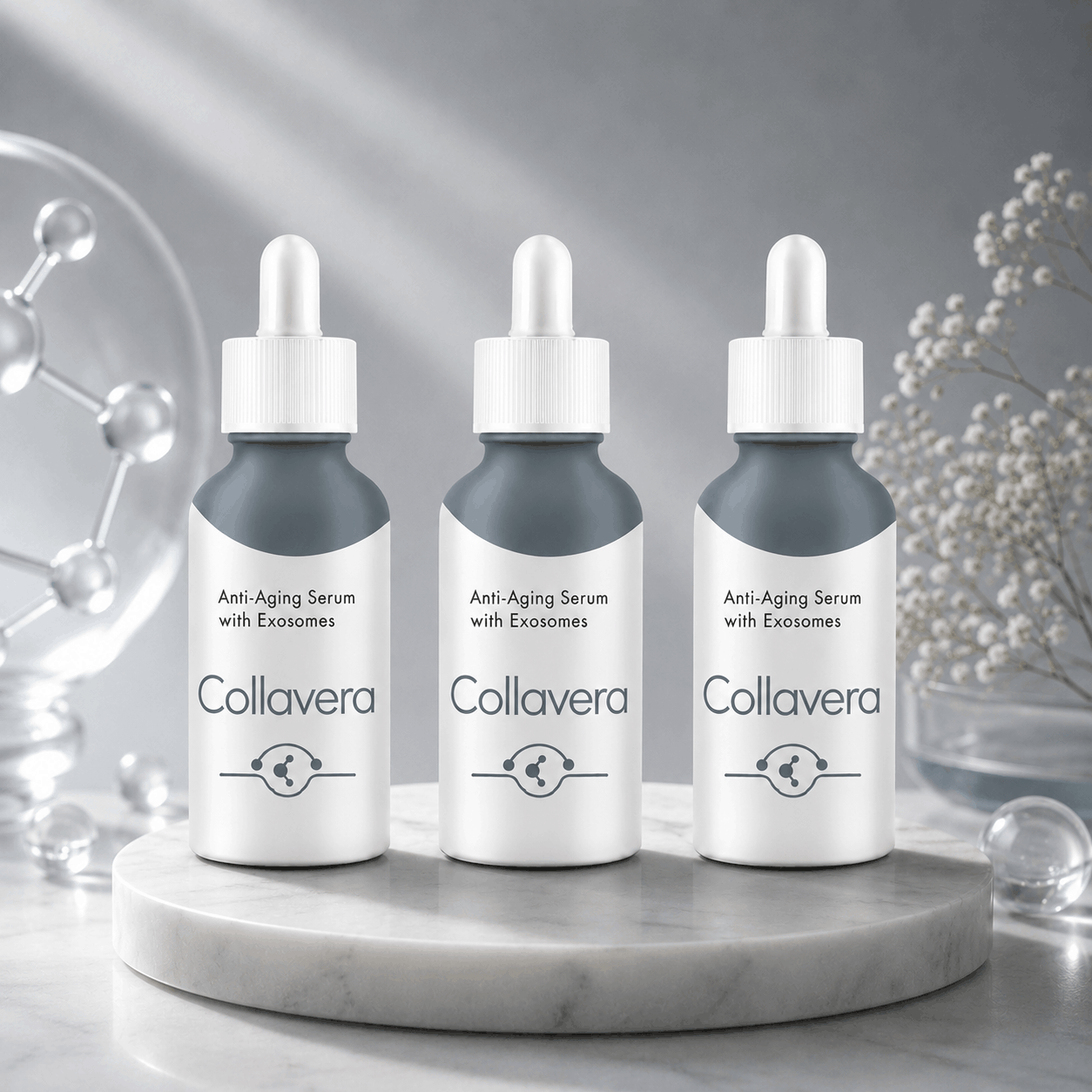 Collavera™ Exosome Facial Serum – Lightweight Hydrating Skincare Serum