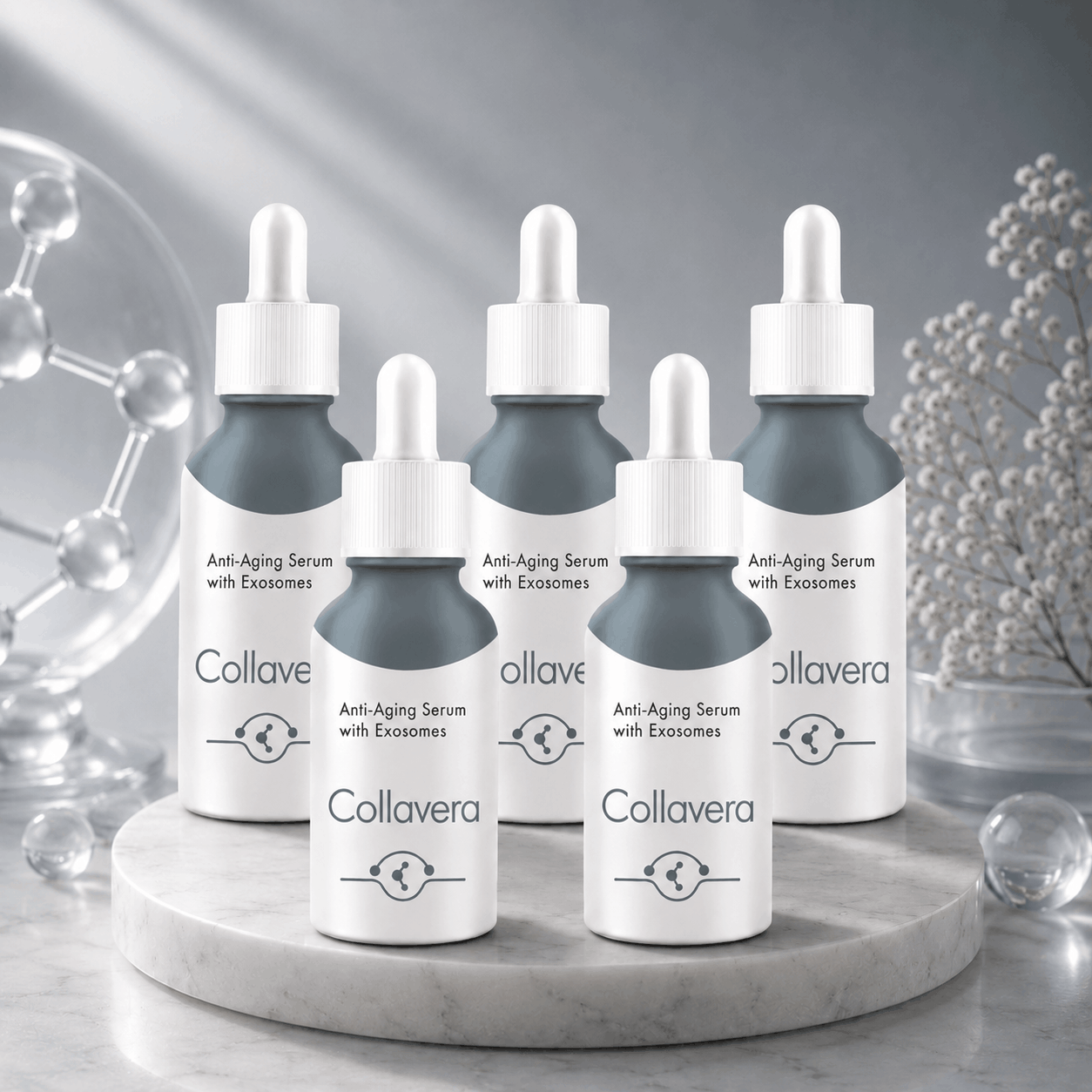 Collavera™ Exosome Facial Serum – Lightweight Hydrating Skincare Serum