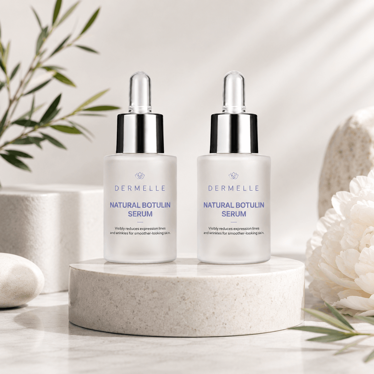 Dermelle™ Natural Botulin Serum – Smoothing Facial Serum