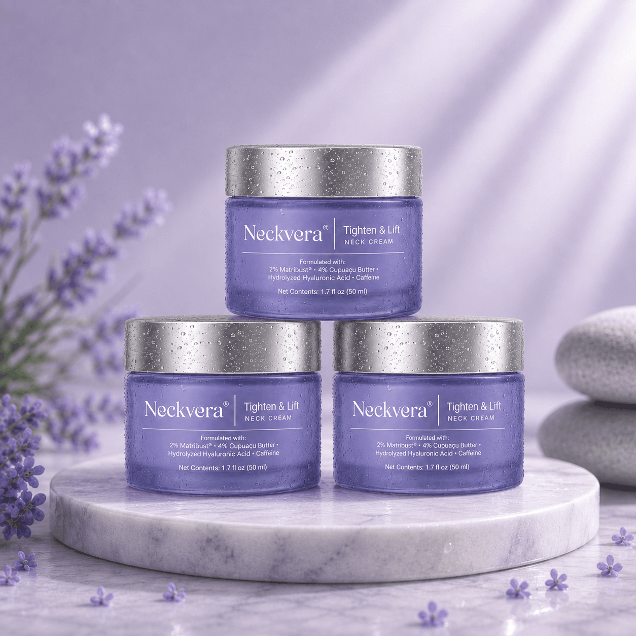 Neckvera™ Neck Cream – Hydrating Neck & Décolletage Moisturizer