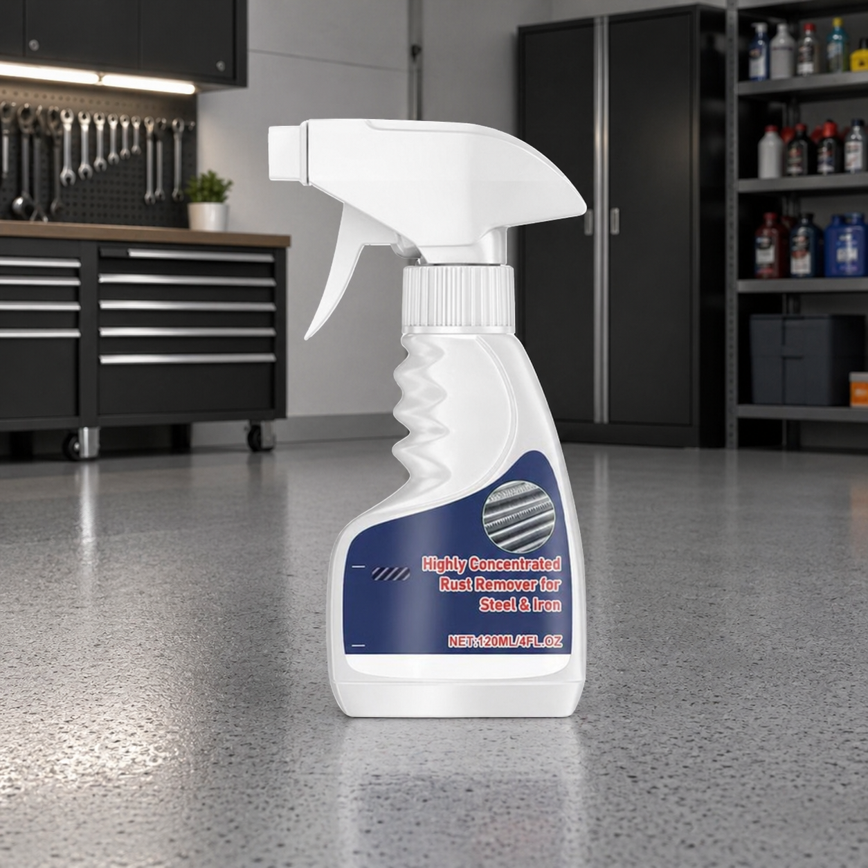 RustClean™ Concentrated Rust Remover Spray for Steel & Iron Surfaces