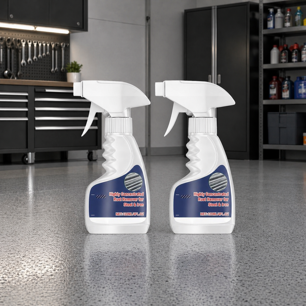 RustClean™ Concentrated Rust Remover Spray for Steel & Iron Surfaces