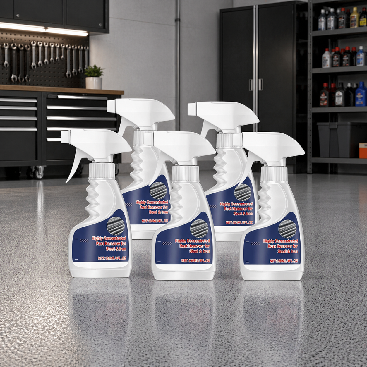 RustClean™ Concentrated Rust Remover Spray for Steel & Iron Surfaces