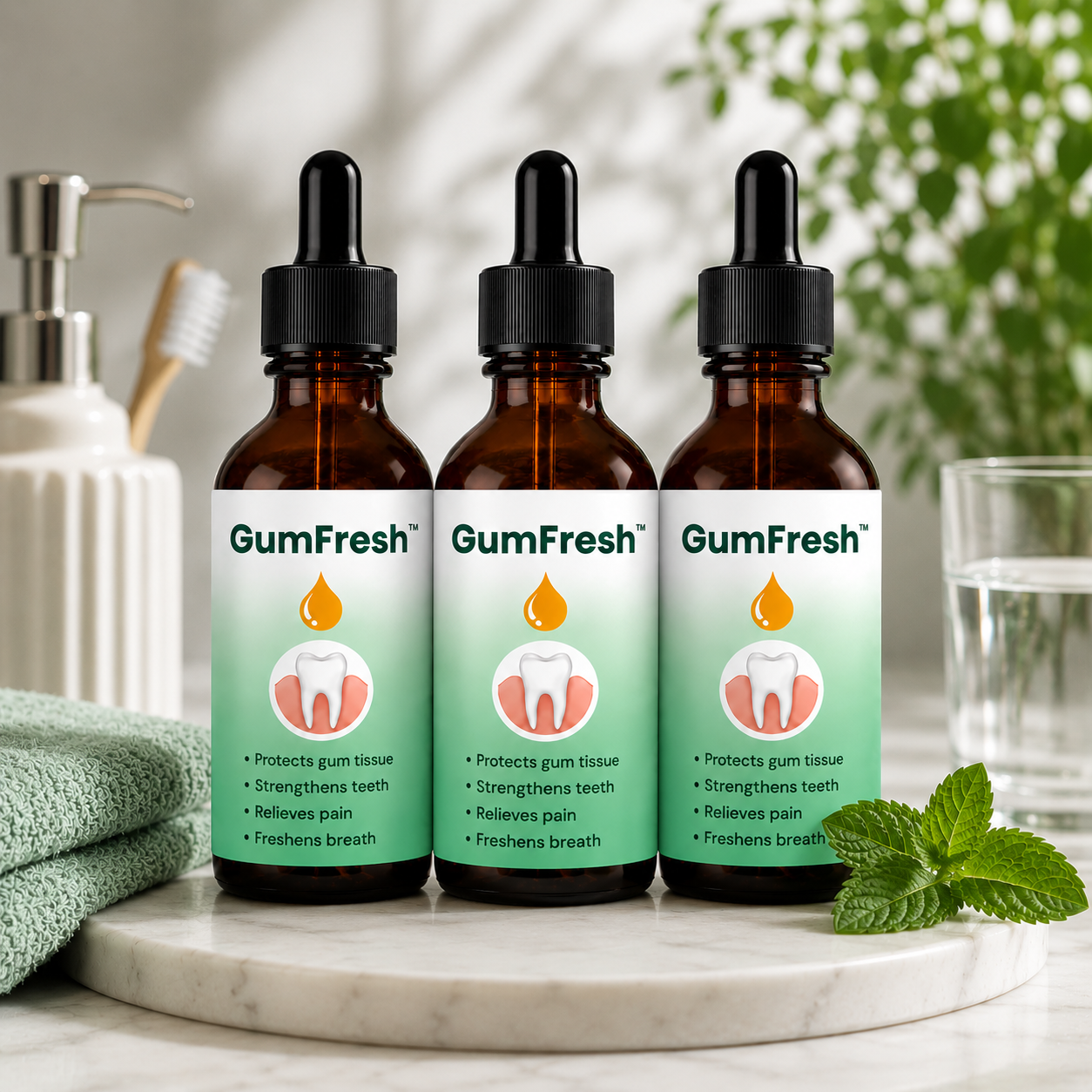 GumFresh™ Oral Care Drops