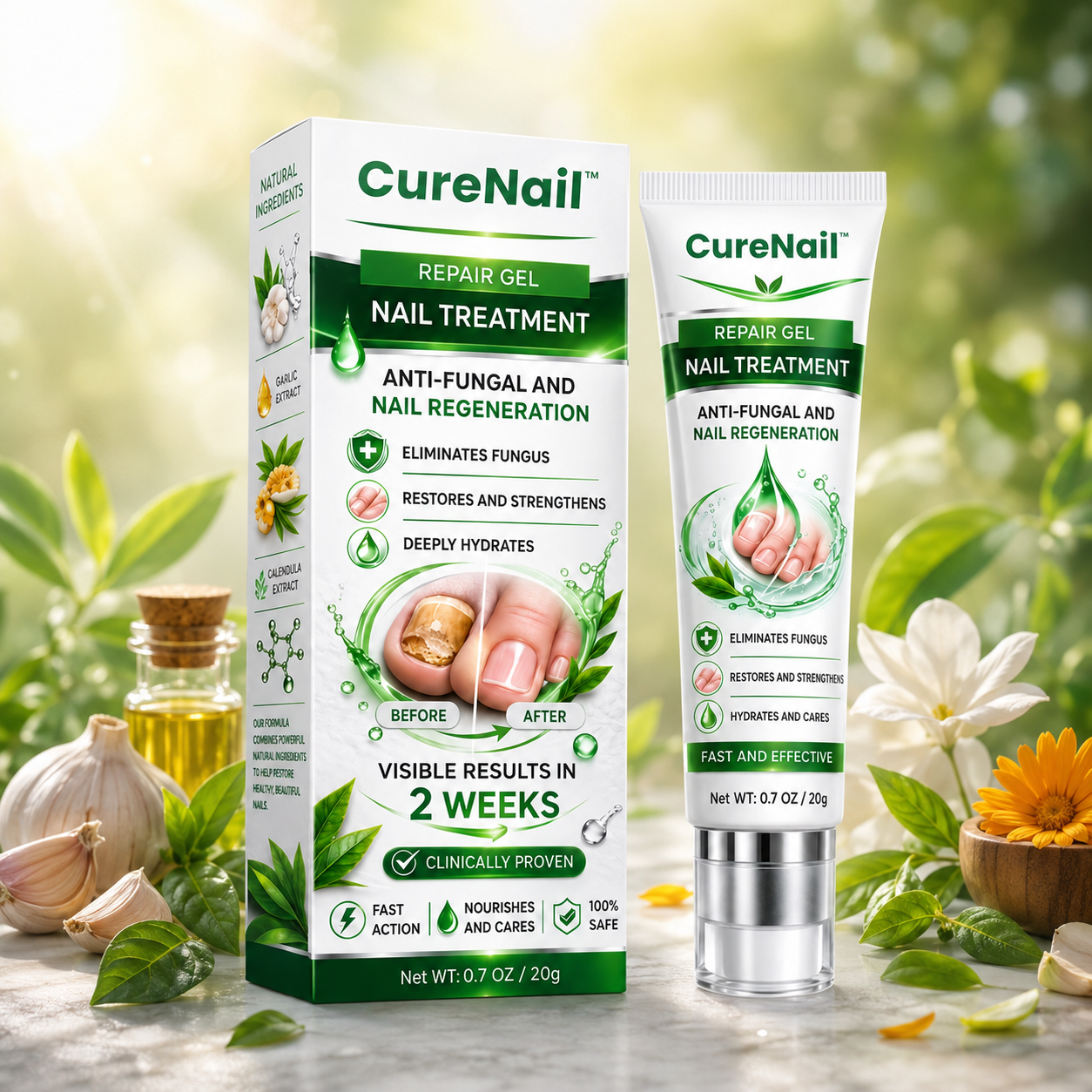 CureNail™ Nail Care Gel