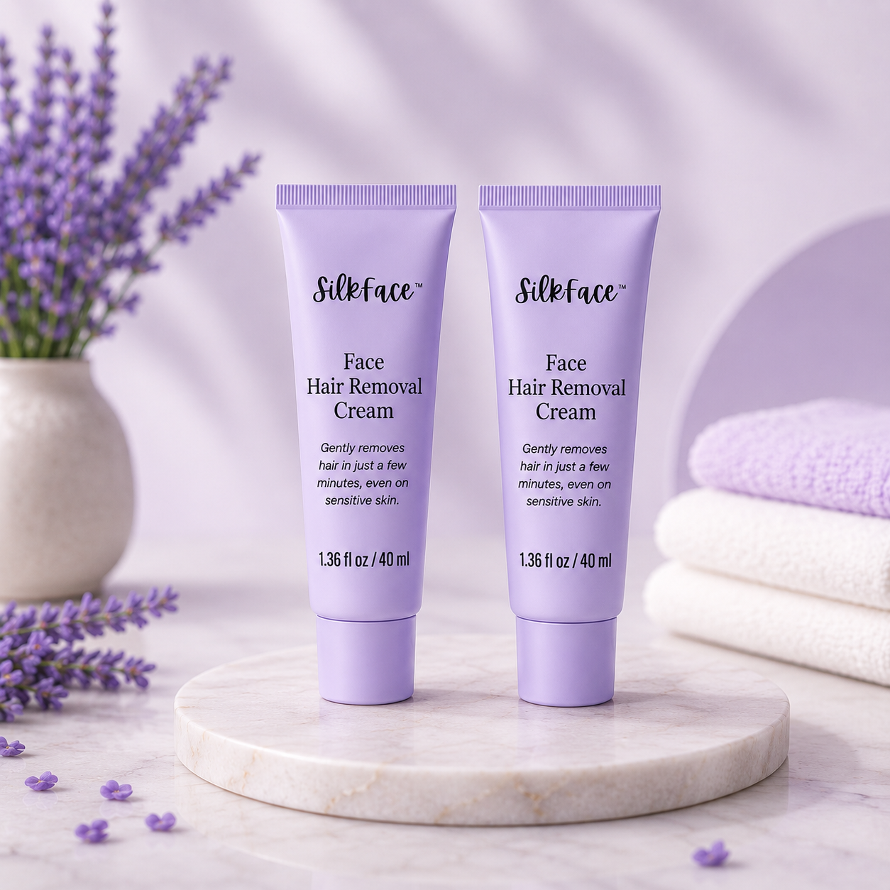 SilkFace™ Facial Hair Removal Cream