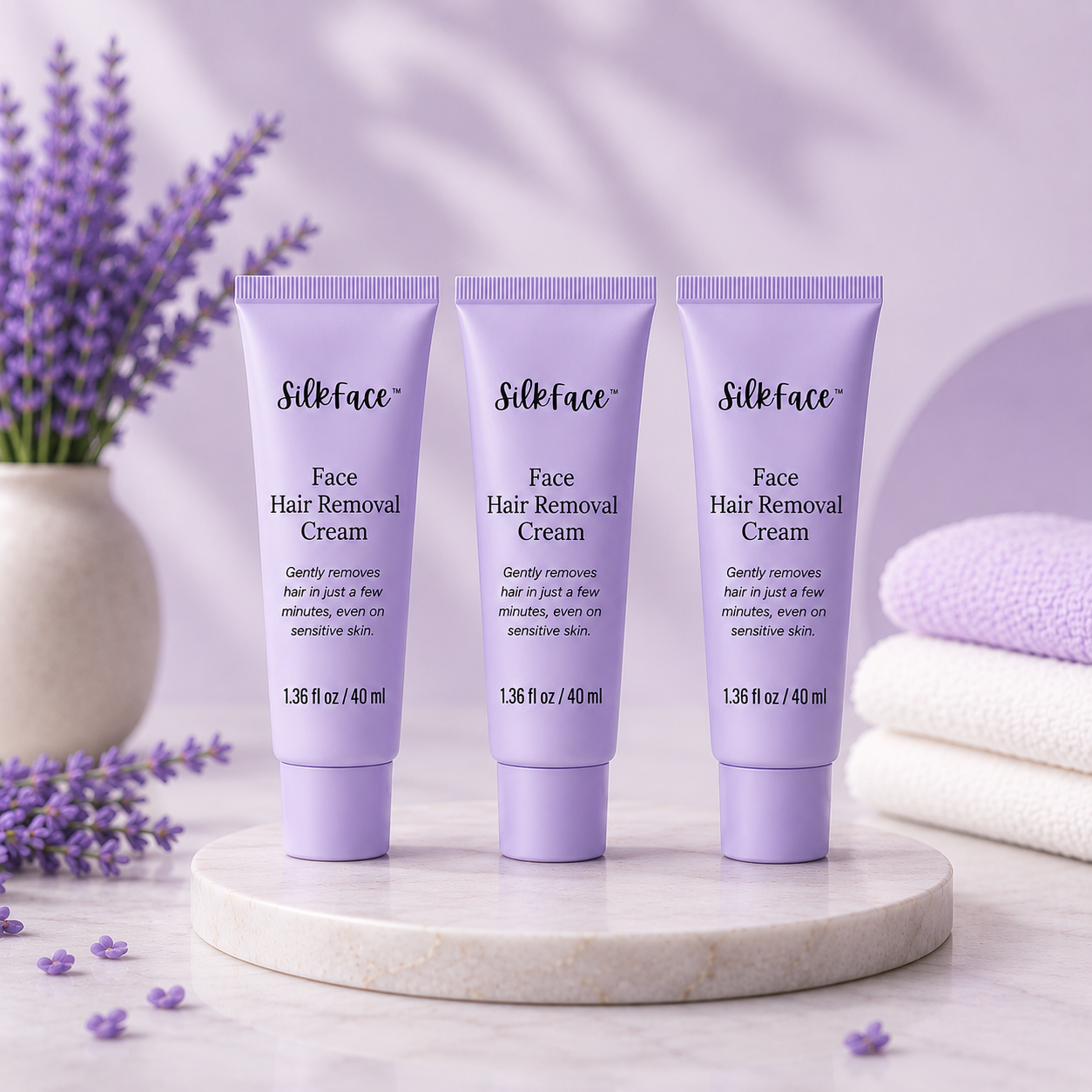 SilkFace™ Facial Hair Removal Cream