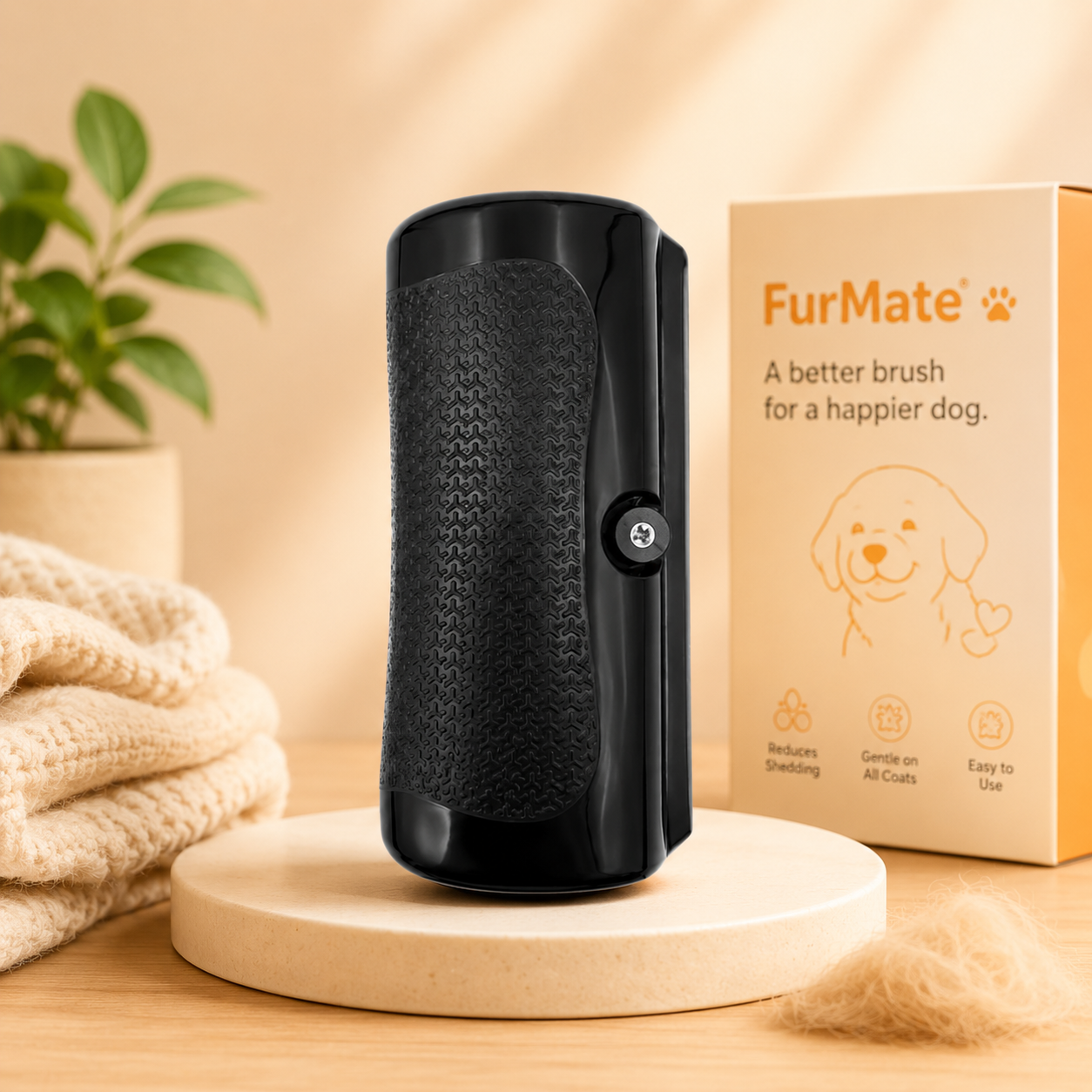 FurMate™ Pet Grooming Brush