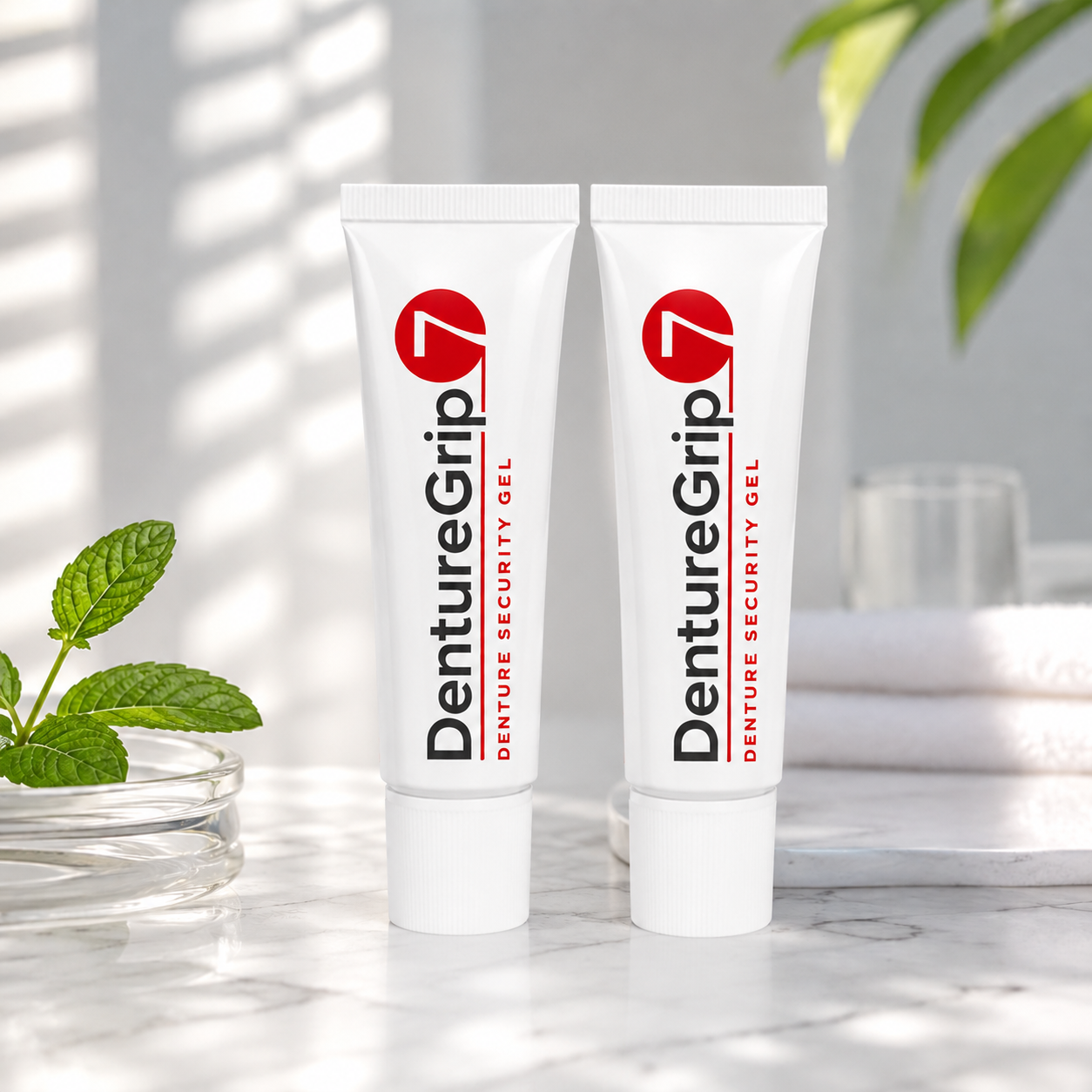 DentureGrip™ Denture Adhesive Gel