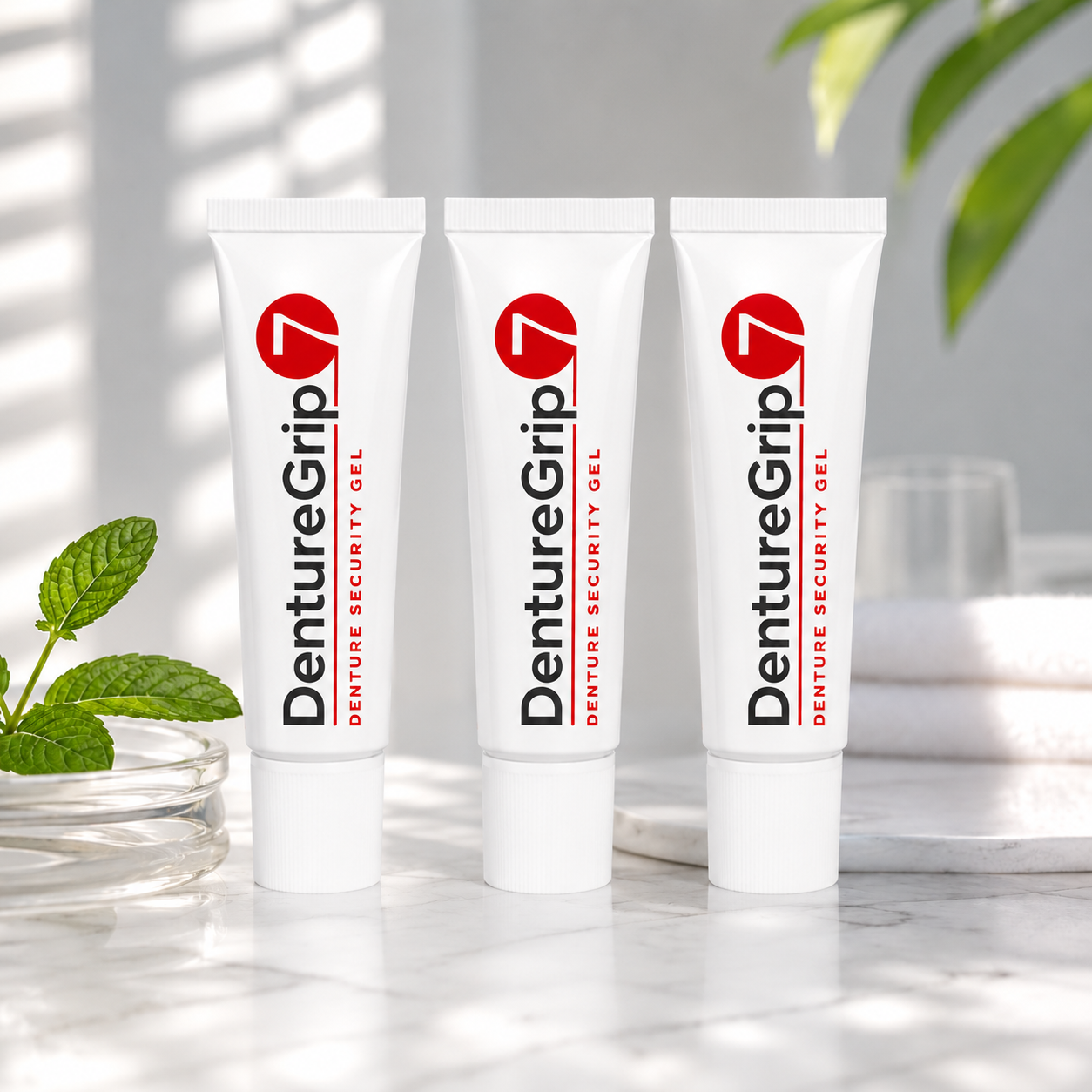 DentureGrip™ Denture Adhesive Gel