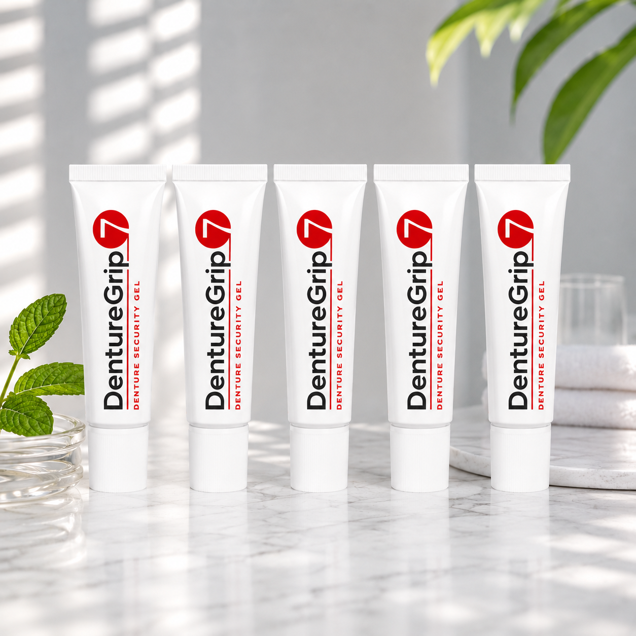 DentureGrip™ Denture Adhesive Gel