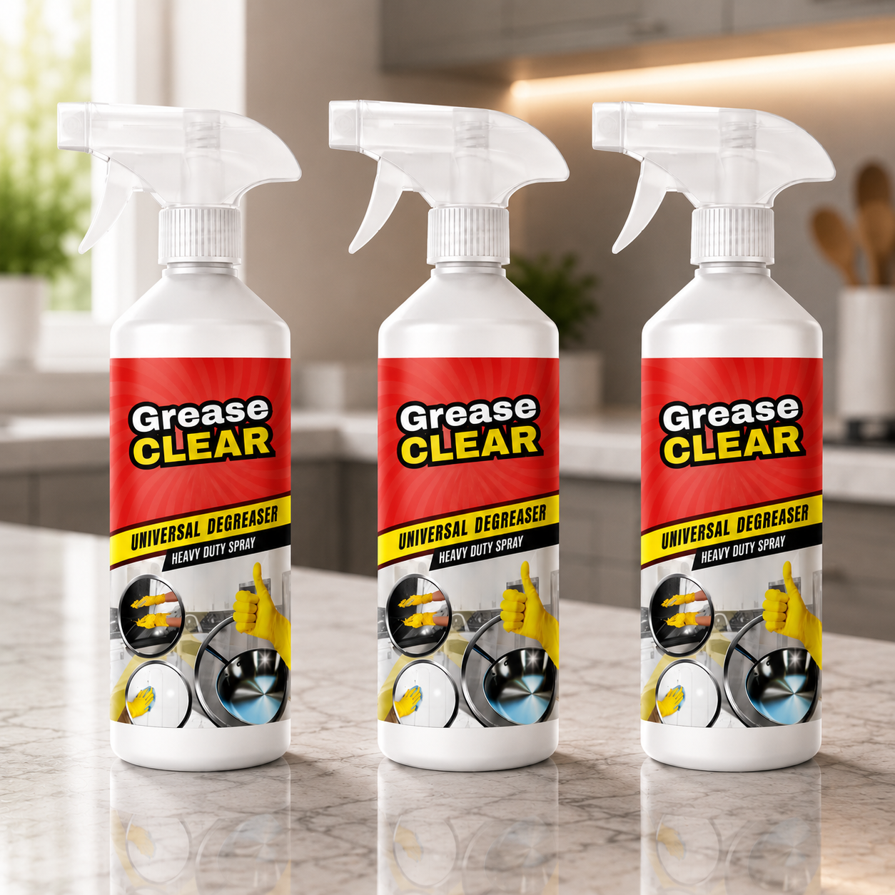 GreaseClear™ Multi-Surface Cleaning Spray