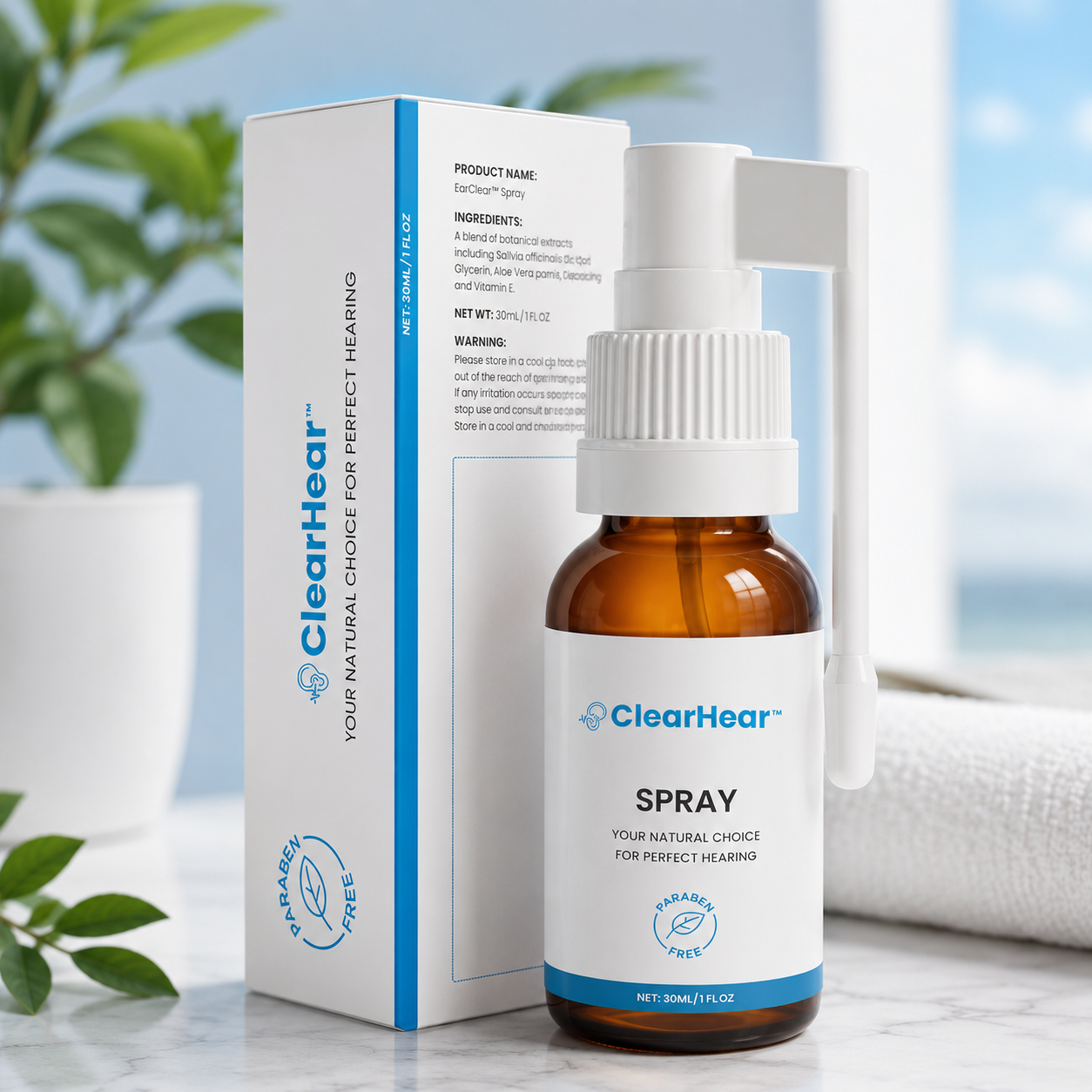 ClearHear™ Ear Care Spray