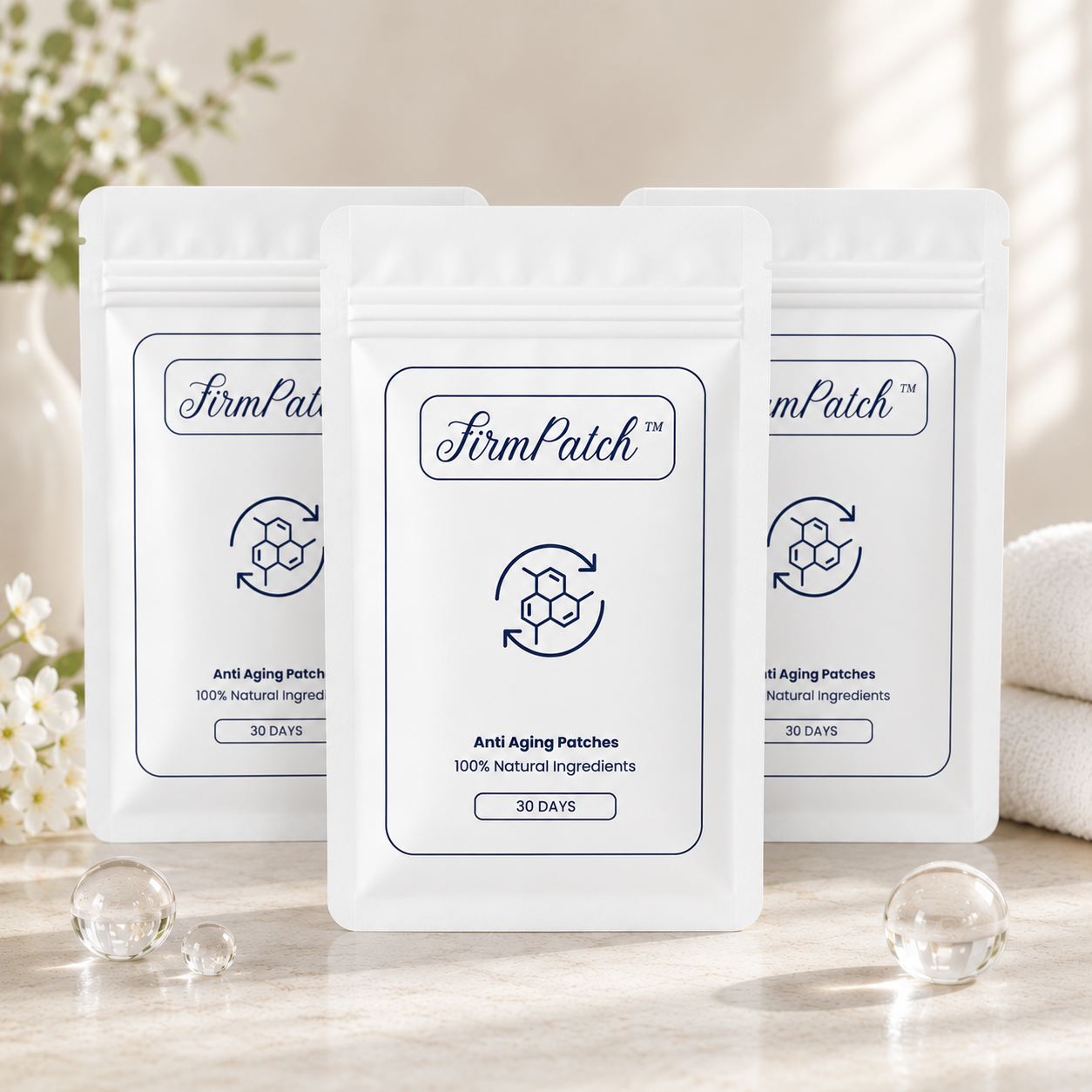 FirmPatch™ Overnight Skin Care Patches