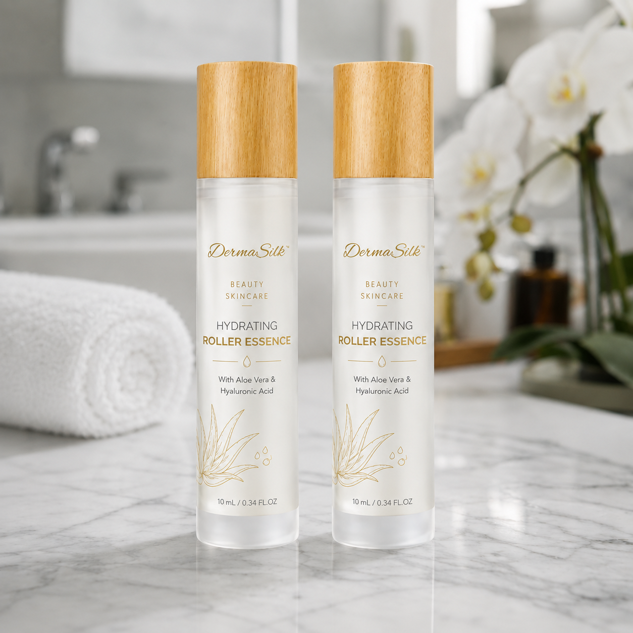 DermaSilk™ Roller Essence Skincare Booster