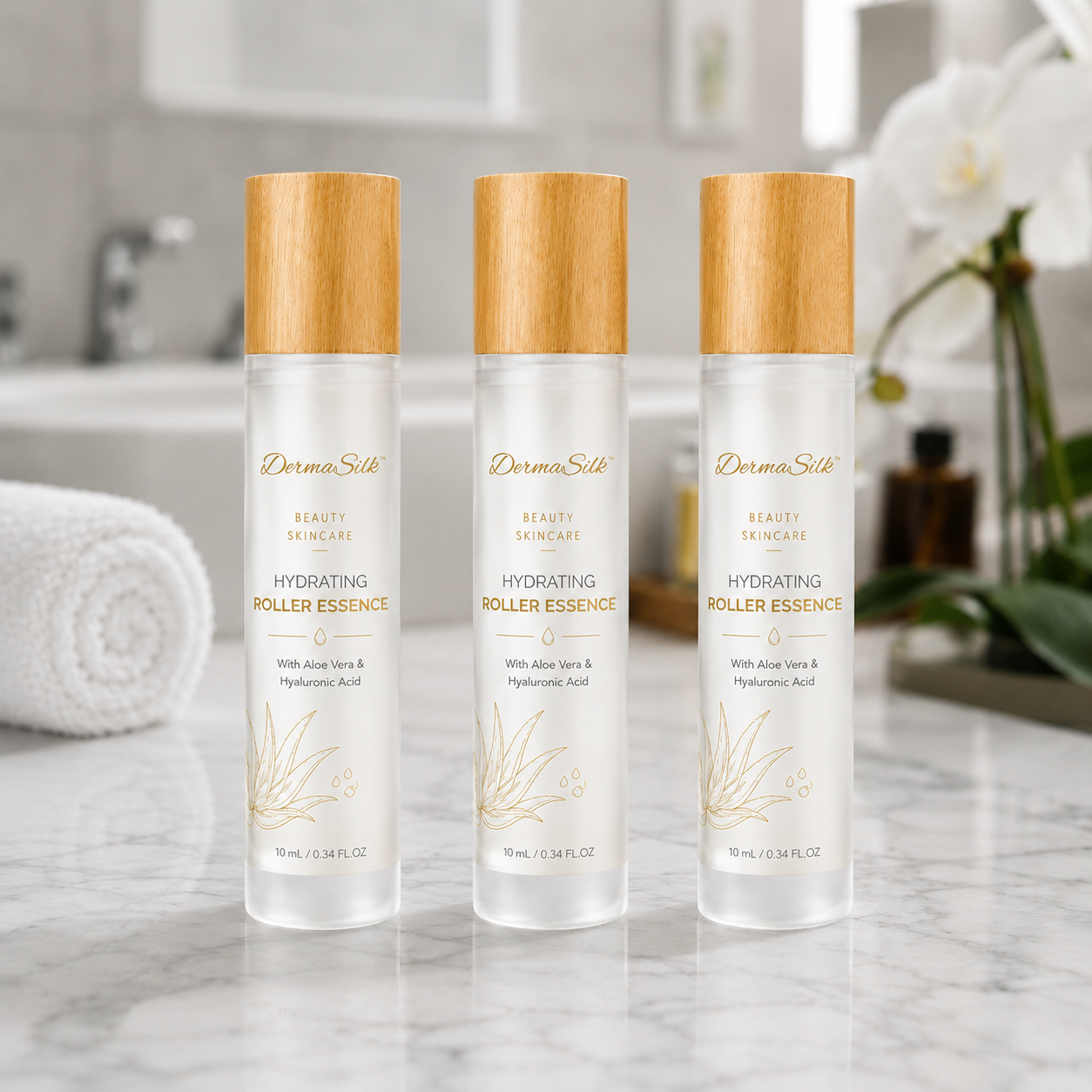 DermaSilk™ Roller Essence Skincare Booster