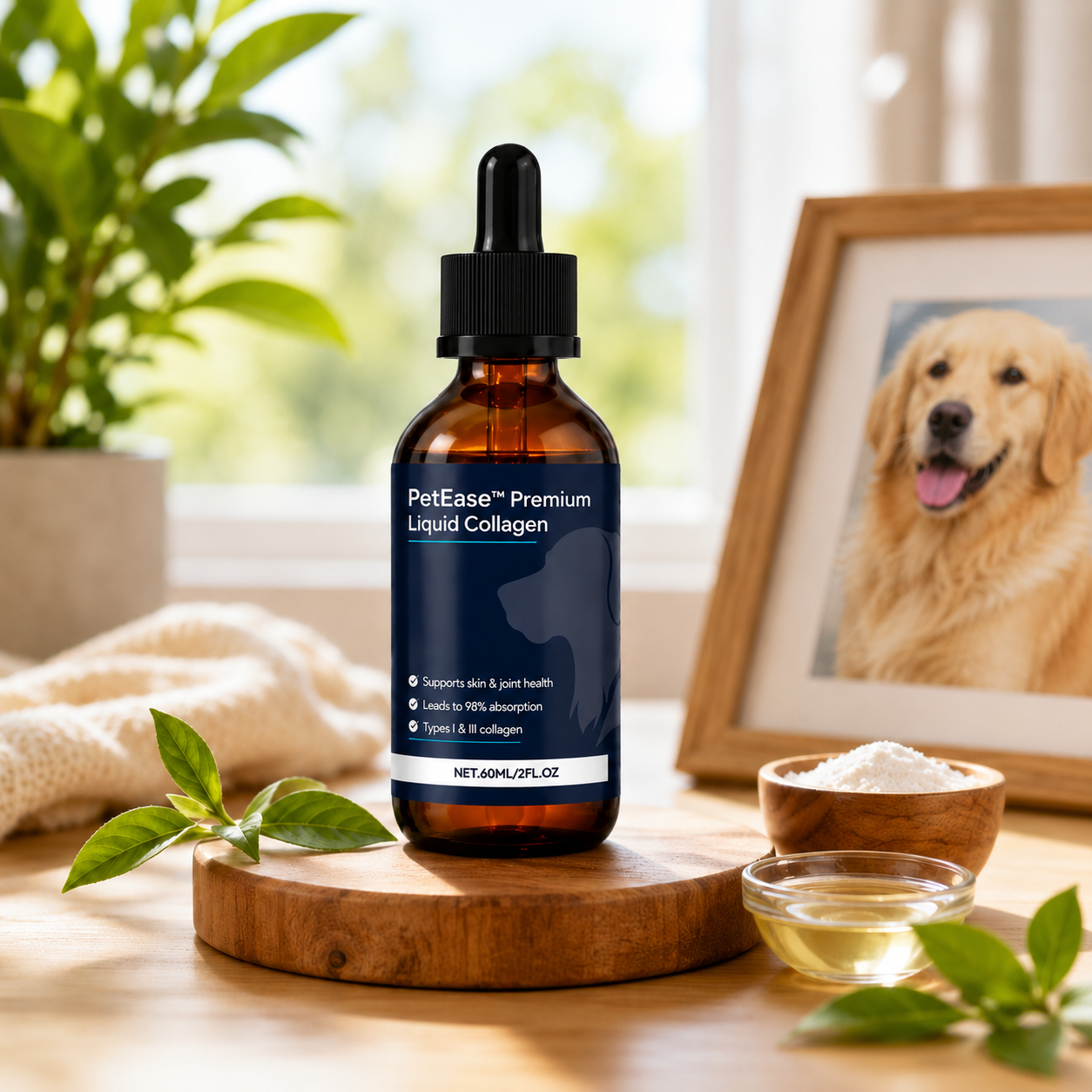 PetEase™ Premium Liquid Collagen for Pets