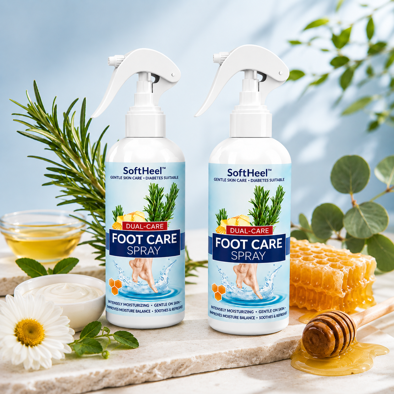 SoftHeel™ Foot Care Spray – Moisturising Foot & Skin Care Mist