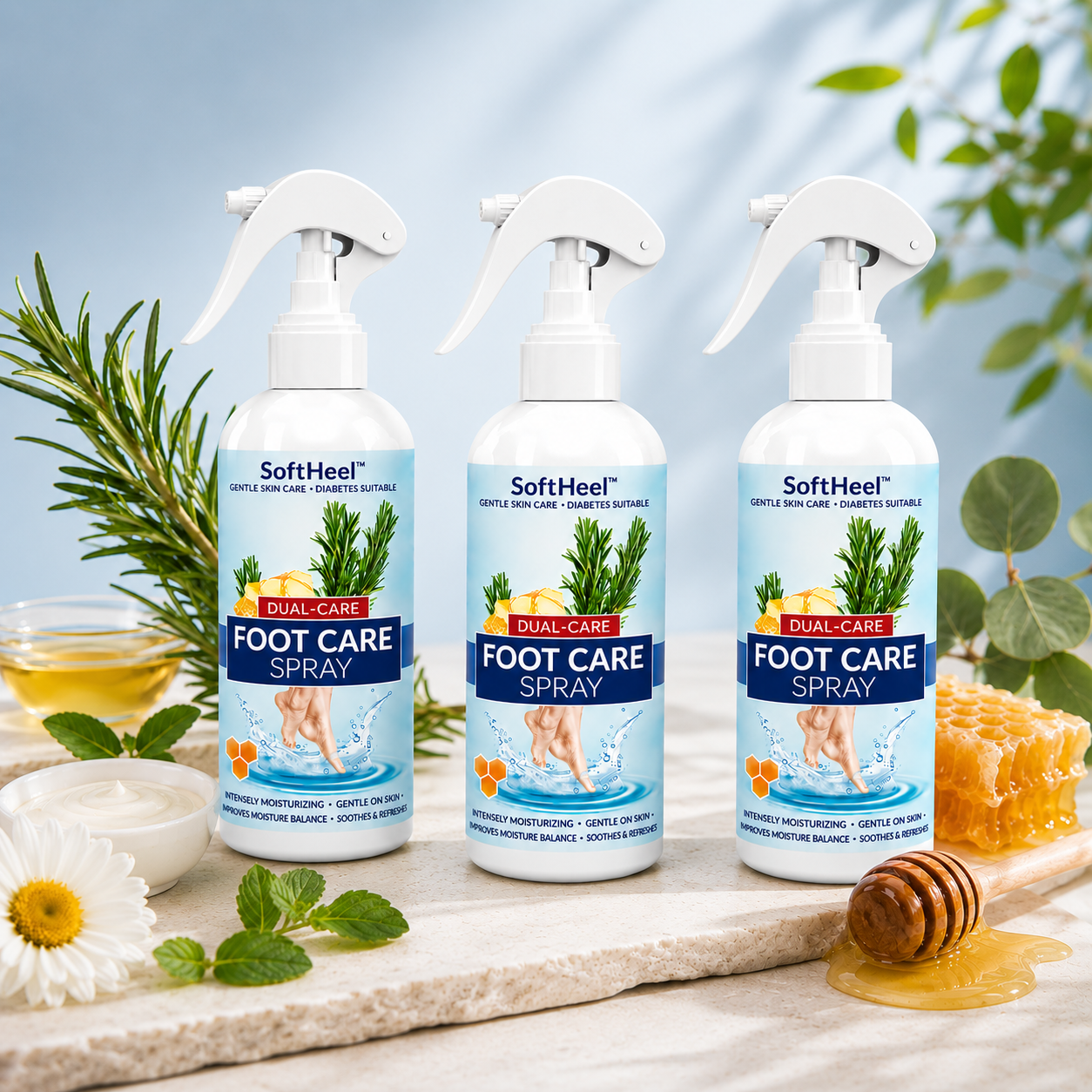 SoftHeel™ Foot Care Spray – Moisturising Foot & Skin Care Mist