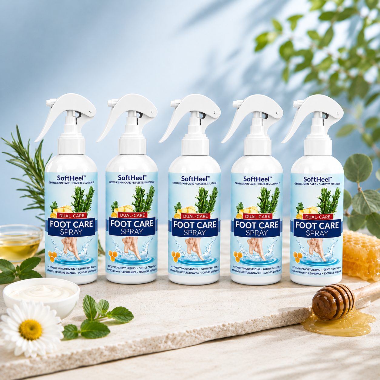 SoftHeel™ Foot Care Spray – Moisturising Foot & Skin Care Mist