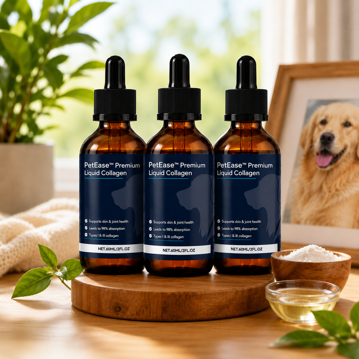 PetEase™ Premium Liquid Collagen for Pets