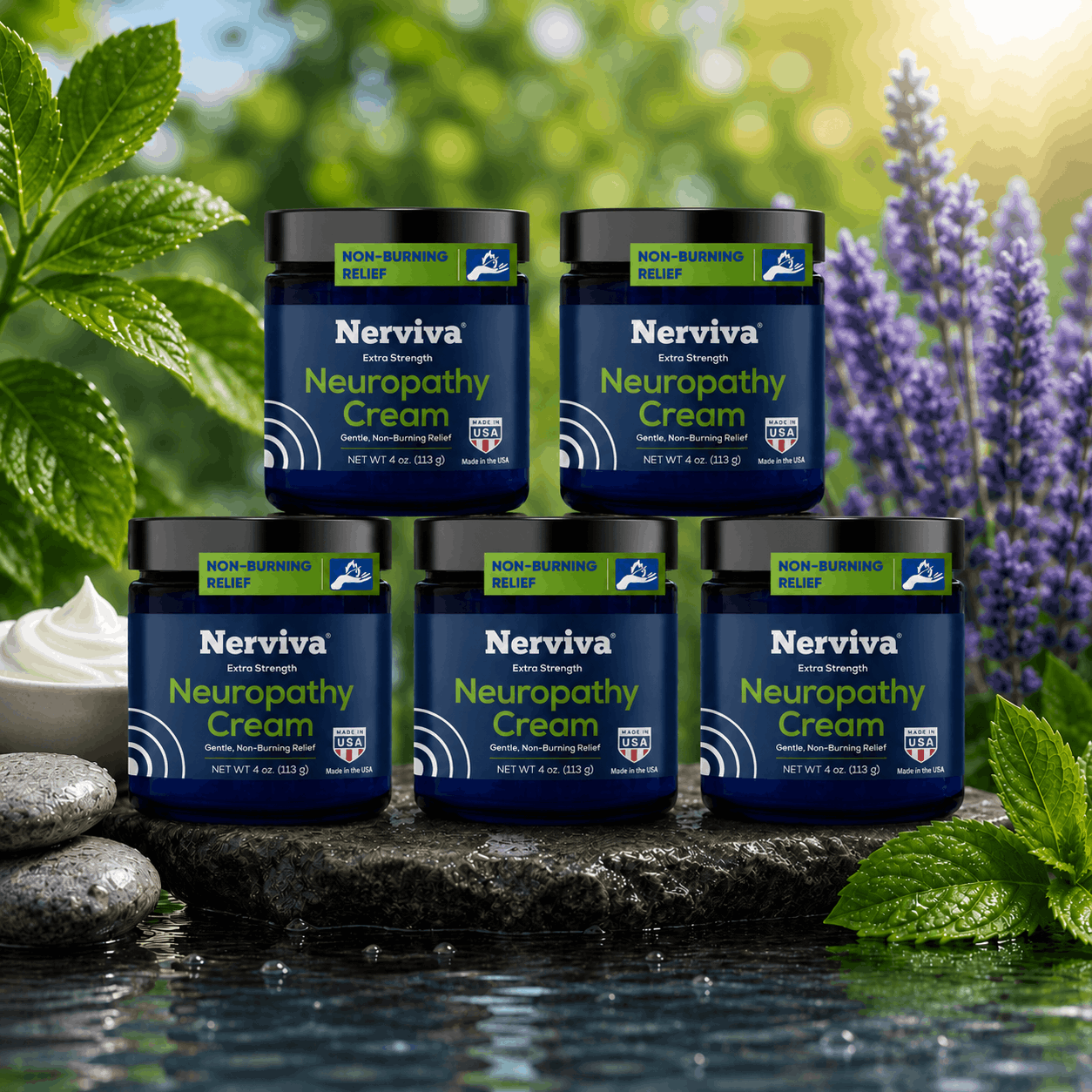 Nerviva™ Extra Strength Topical Skin Cream – 113g