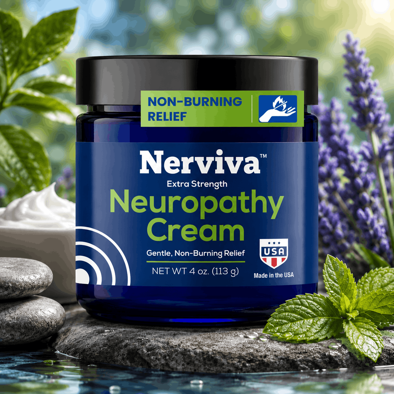 Nerviva™ Extra Strength Topical Skin Cream – 113g
