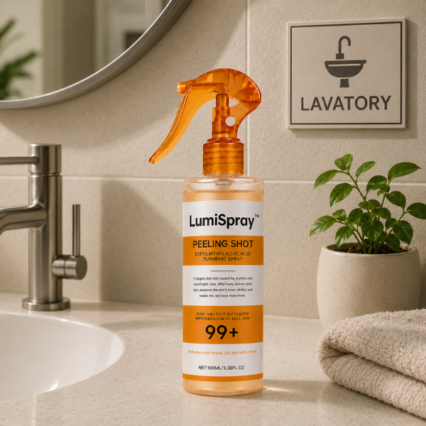 LumiSpray™ Peeling Shot Exfoliating Body & Foot Spray