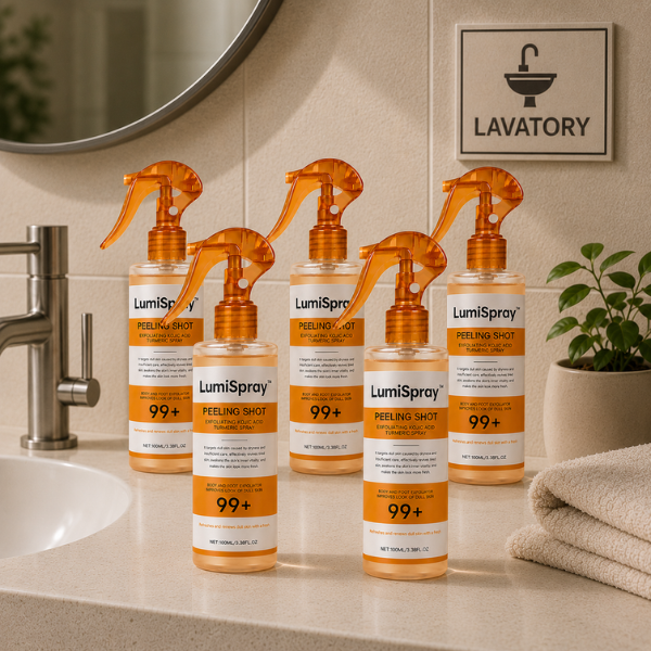 LumiSpray™ Peeling Shot Exfoliating Body & Foot Spray
