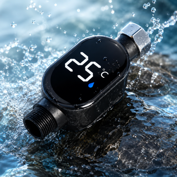 TempGuard™ - Digital Water Temperature Monitor for Pipes & Hoses
