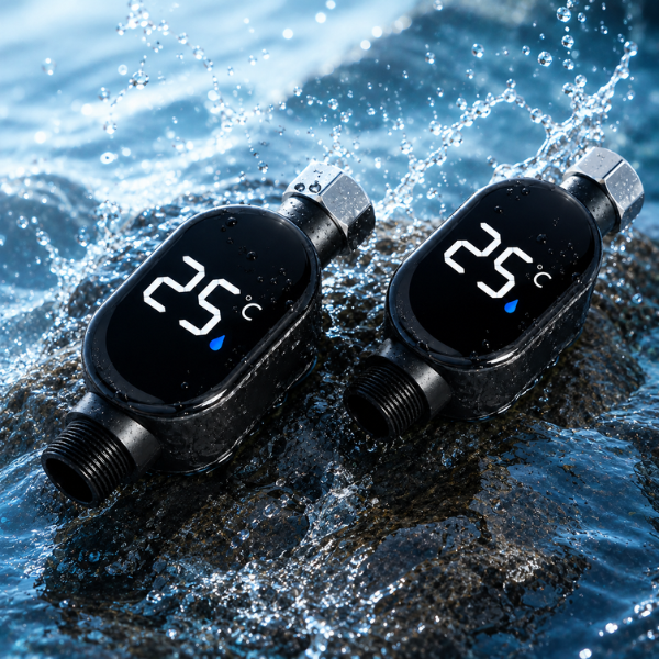 TempGuard™ - Digital Water Temperature Monitor for Pipes & Hoses